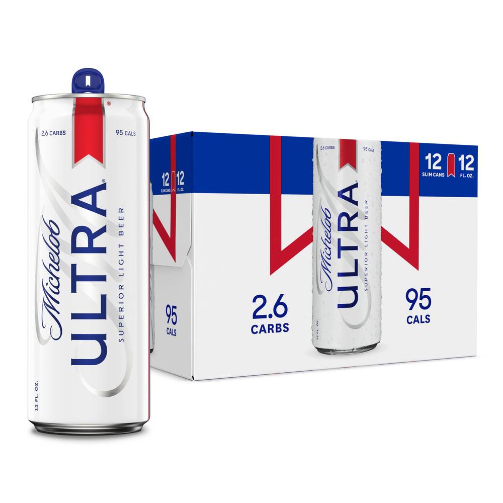 Michelob Ultra Superior Light Beer (12 ct, 12 fl oz)