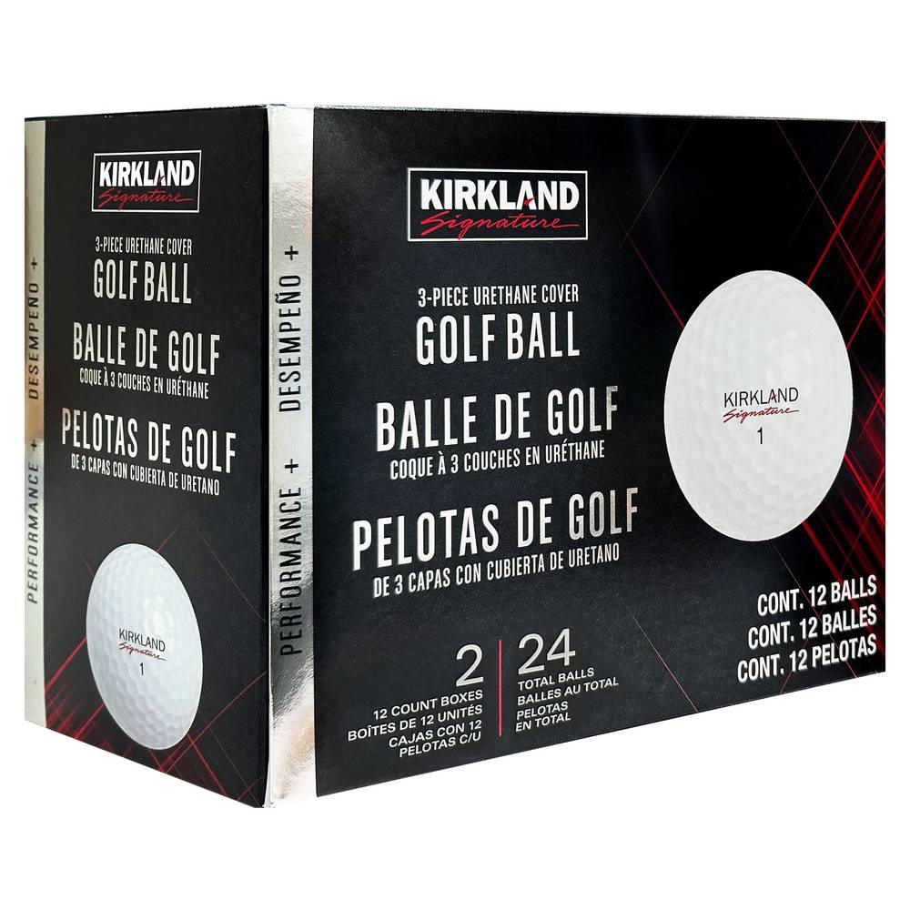 Kirkland Signature 3 Piece Urethane Cover Golf Ball