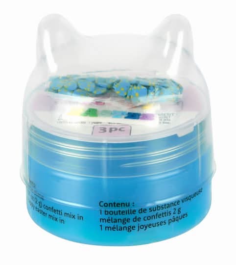 Blue Slime With Confetti By Creatology