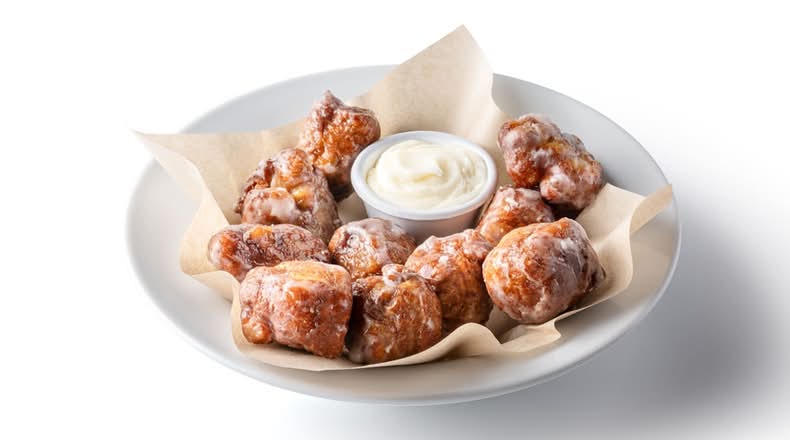 New! Apple Fritter Bites