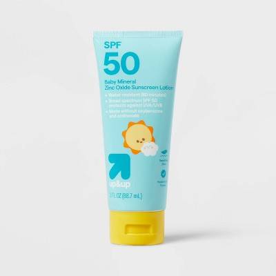 up&up Baby Mineral Sunscreen Lotion Spf 50 (3 fl oz)