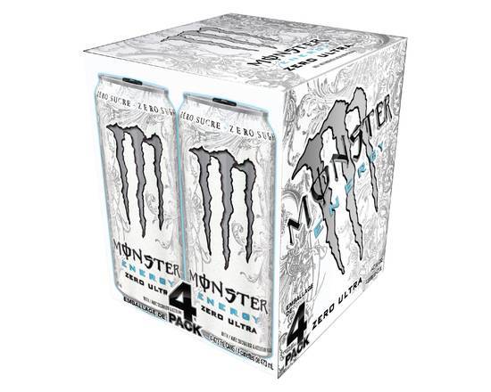Monster Zero Ultra 4pk