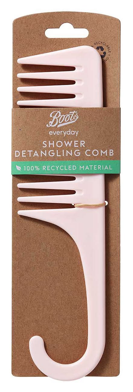 Boots Pink, Everyday Shower Detangling Hair Comb