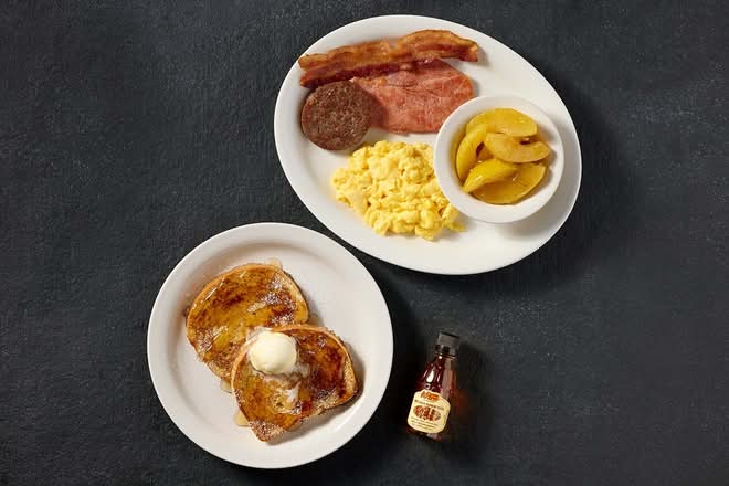 Grandma's Sampler French Toast Breakfast