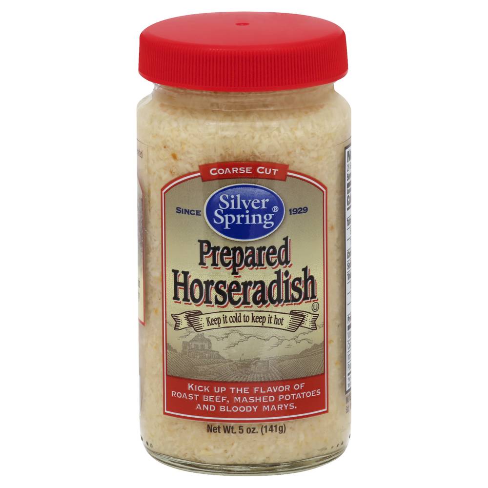 Silver Spring Coarse Cut Prepared Horseradish