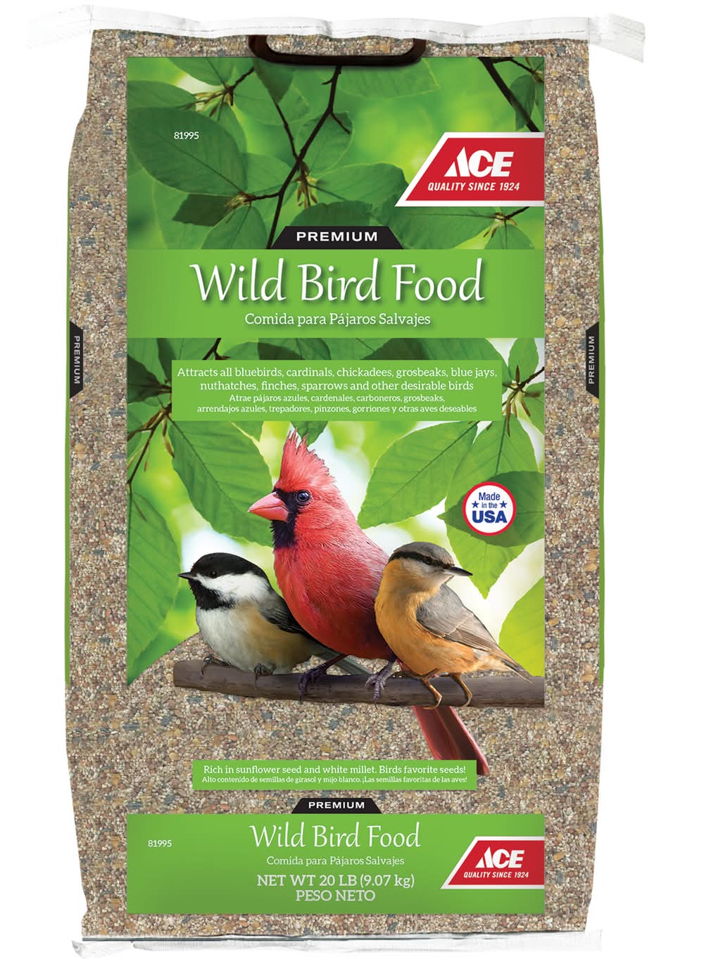 Ace Premium Wild Bird Food 20 Lb