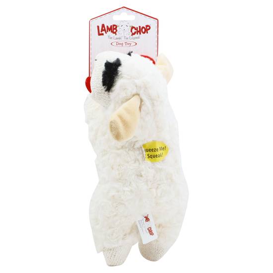 Lamb Chop Dog Pet Toy (white)