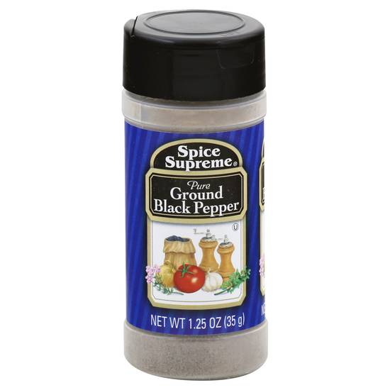 Spice Supreme Pure Ground Black Pepper