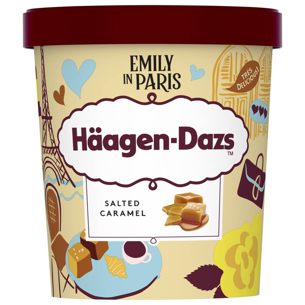 Häagen-Dazs - Crème glacée, caramel salé (400g)