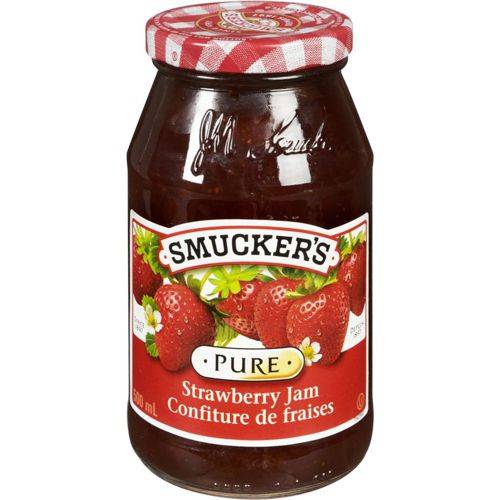 Smucker's confiture de fraises pure (500 ml) - pure strawberry jam (500 ml)