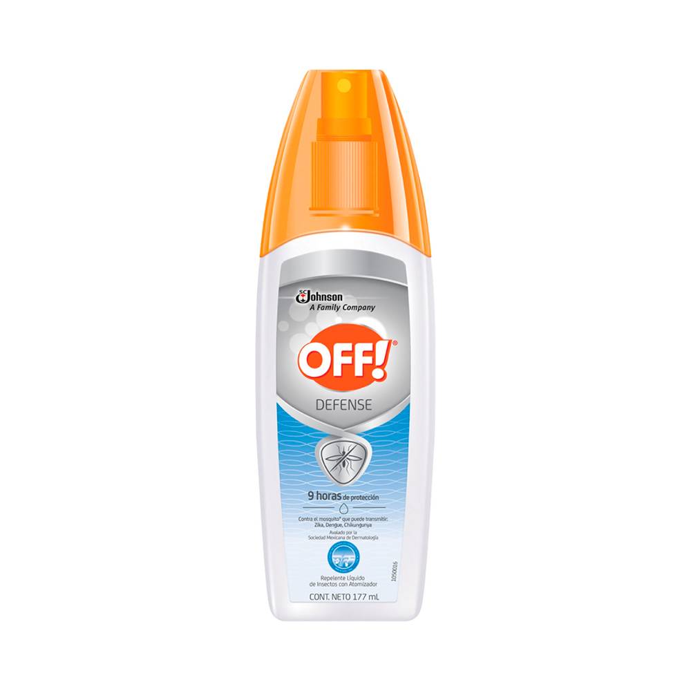 Off! repelente de insectos (spray 177 ml)