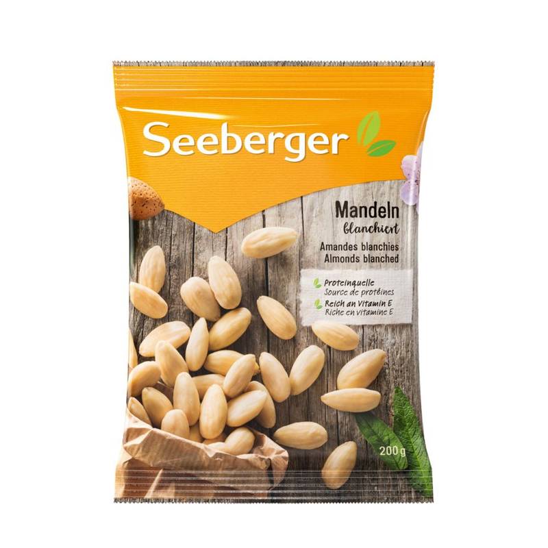 Amandes blanchies Seeberger 200g