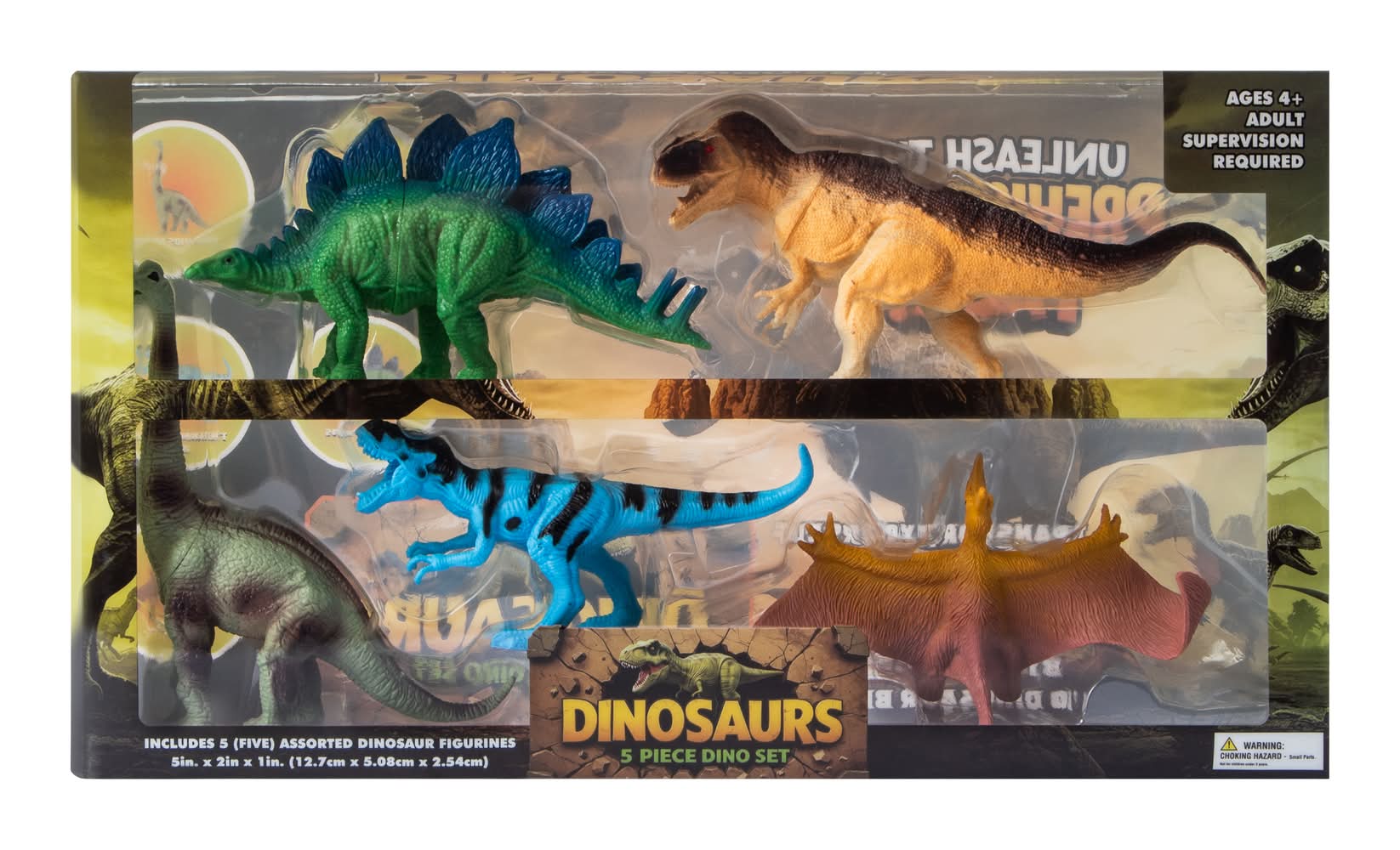 Dinosaurs Set 5-Pack (Styles May Vary)