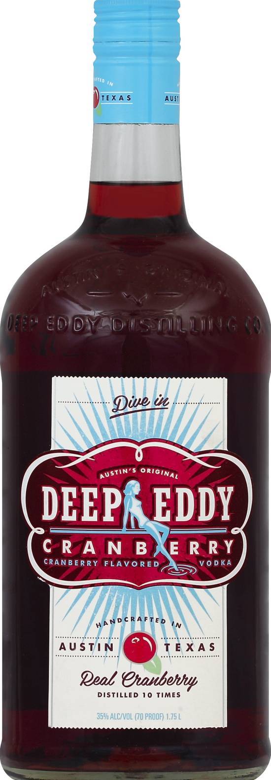 Deep Eddy Austin Original Vodka (1.75 L) (cranberry)