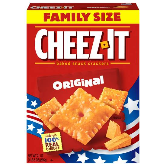 Cheez-It Original Baked Snack Cheese Crackers