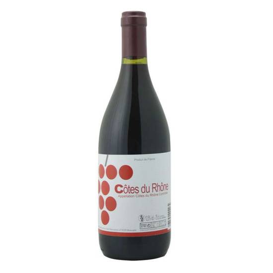 Lcb Côtes Du Rhône, Vin Rouge 75cl