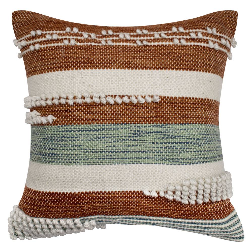 Origin 21 Petra Striped Multi Square Throw Pillow | 21504S-108A180