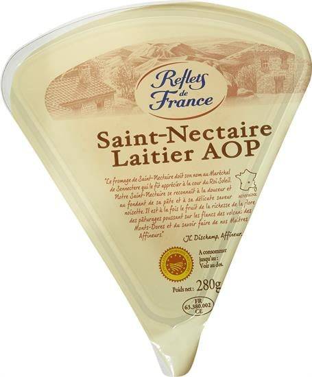 Fromage Saint-Nectaire Laitier AOP REFLETS DE FRANCE - le fromage de 280g