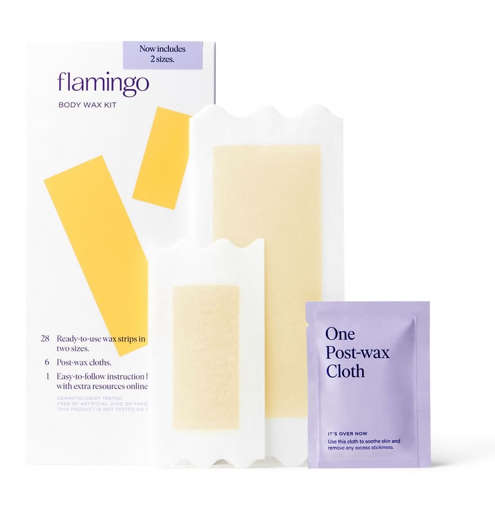 Flamingo Women'S Body Wax Kit, 24 Ct