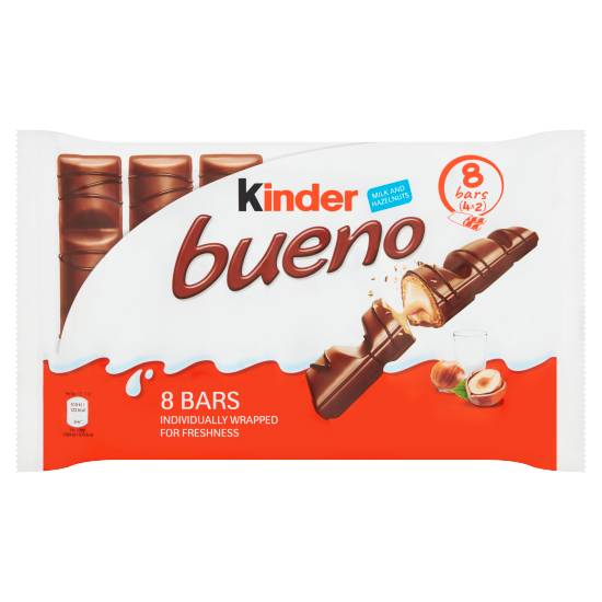 Kinder Bueno Milk & Hazelnuts