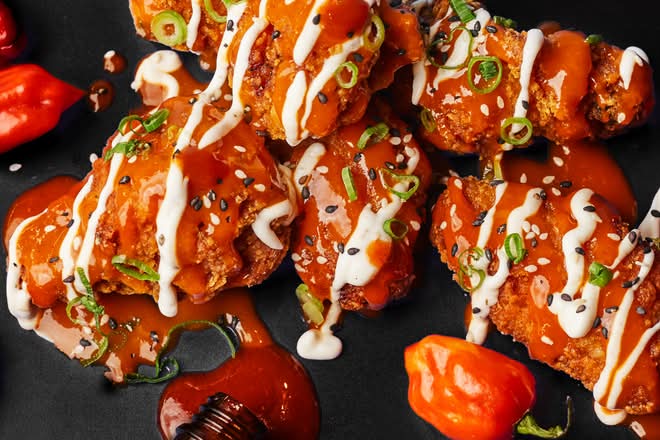 XXX Ghost Chilli Hot Wings 🌶🌶🌶