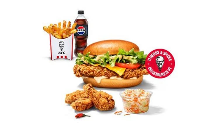 Colonel Original Burger Box