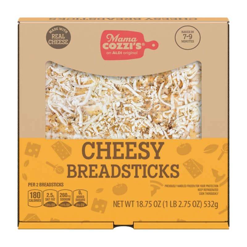 Mama Cozzi's Pizza Kitchen Take & Bake Cheesy Bread Sticks (18.75 oz)