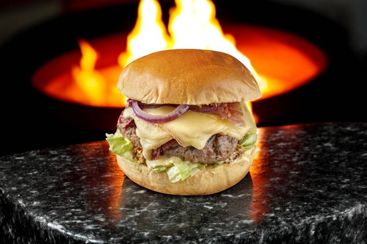 🍔  The smash Raclette