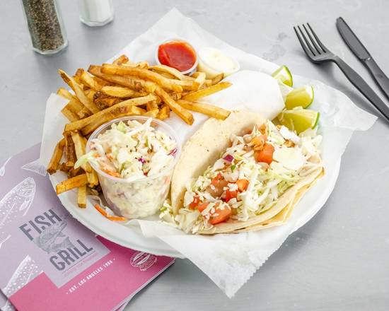 GRILLED FISH TACO PLATE *