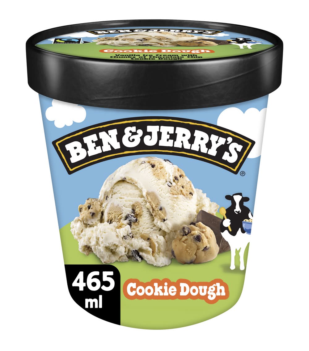Ben & Jerry's - Crème glacée, pâte à biscuits (406g)