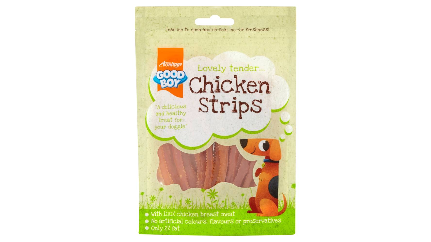 Good Boy Chicken Strips For Dogs (80g)