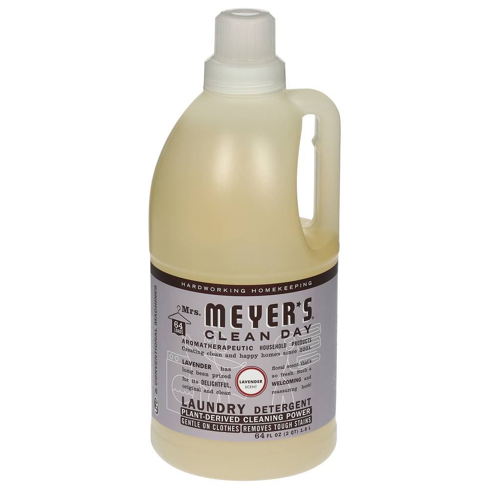 Mrs. Meyer's Lavender Scent Concentrated Laundry Detergent (64 fl oz)