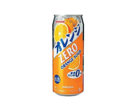 【アルコール】サンガリアゼロサワーオレンジ500ml