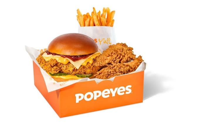 Regular Cheesy Chicken Sandwich Box Meal