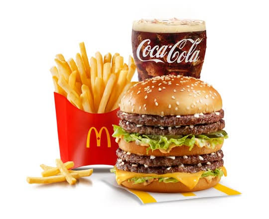 Trio Double Big Mac [1090-1300 Cal]