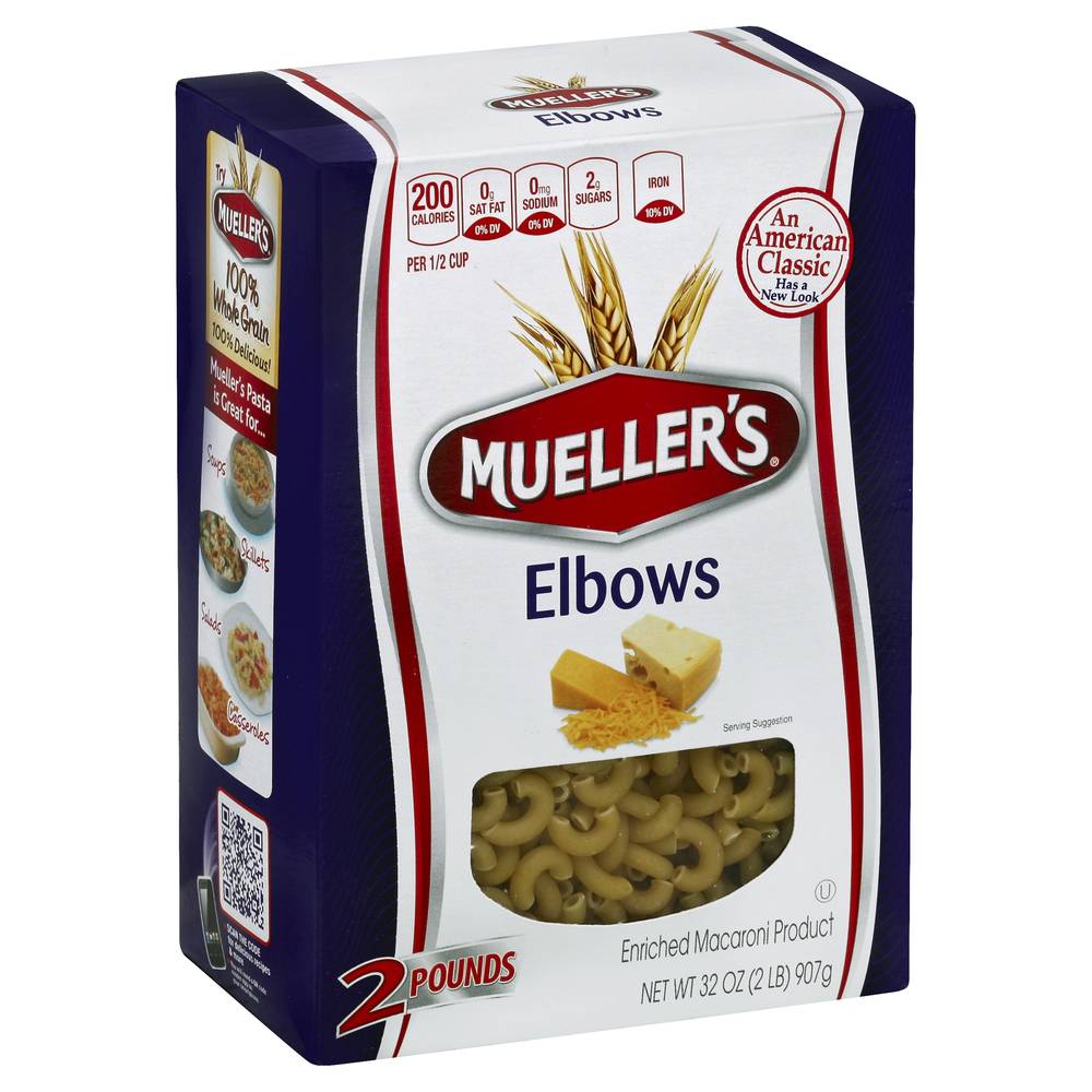 Mueller's Elbow Pasta Macaroni (2 lbs)