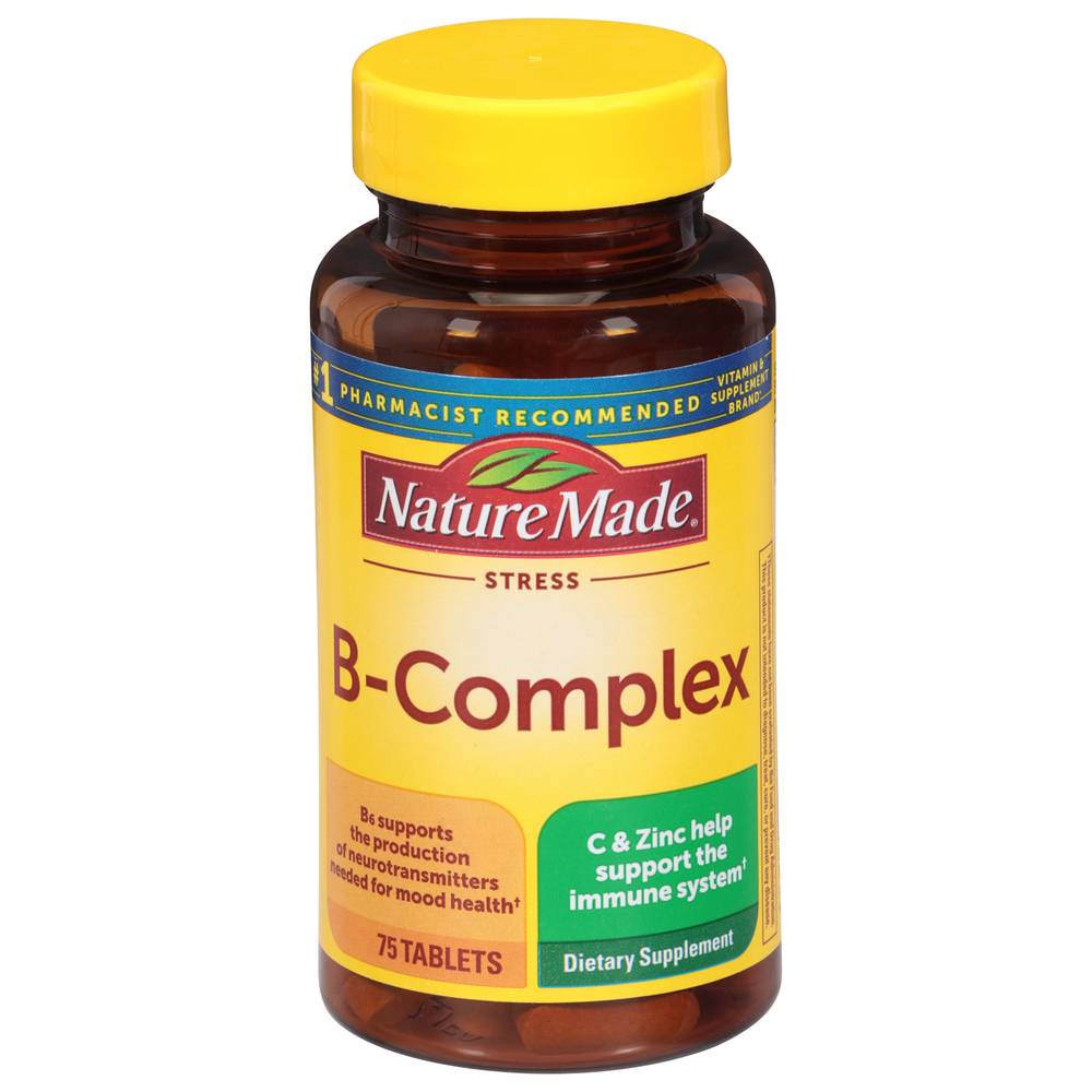 Nature Made B-Complex Stress Tablets (75 ct)