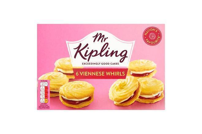 Mr Kipling Viennese Whirls 6pk