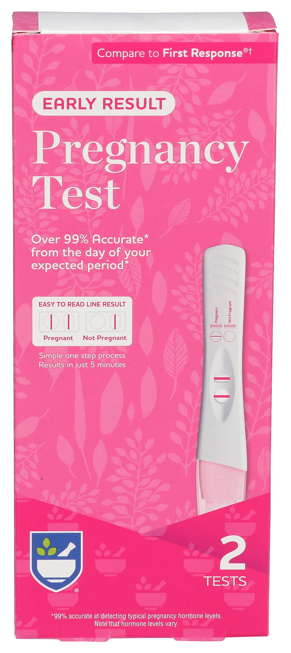 Rite Aid Early Result Pregnancy Test (2 ct)