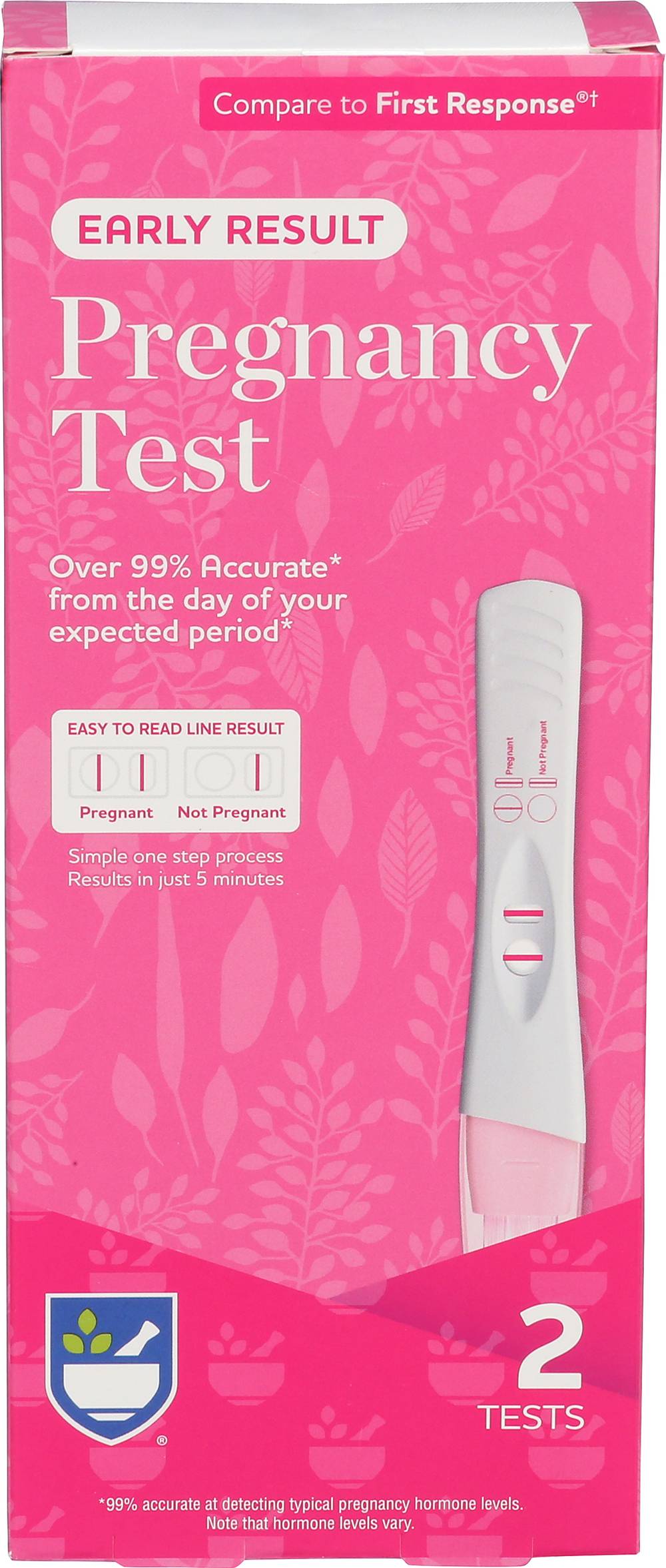 Rite Aid Early Result Pregnancy Test (2 ct)