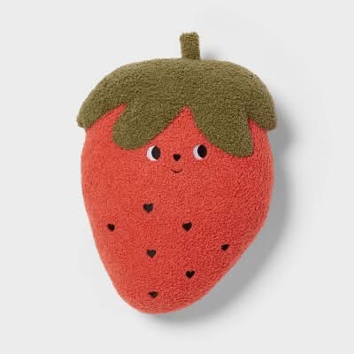 Pillowfort Strawberry Kids' Decorative Pillow
