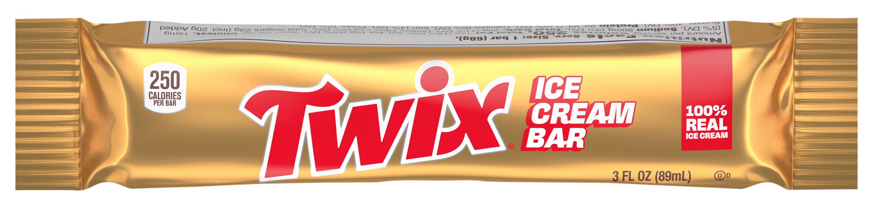 Twix Ice Cream Bar, Rich & Creamy Vanilla (3 fl oz)