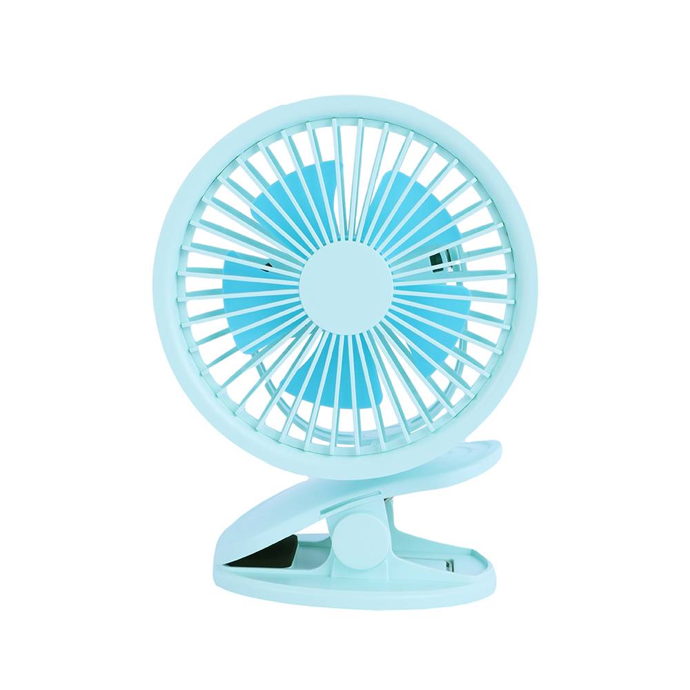 Miniso · Ventilador con clip, Mini, azul