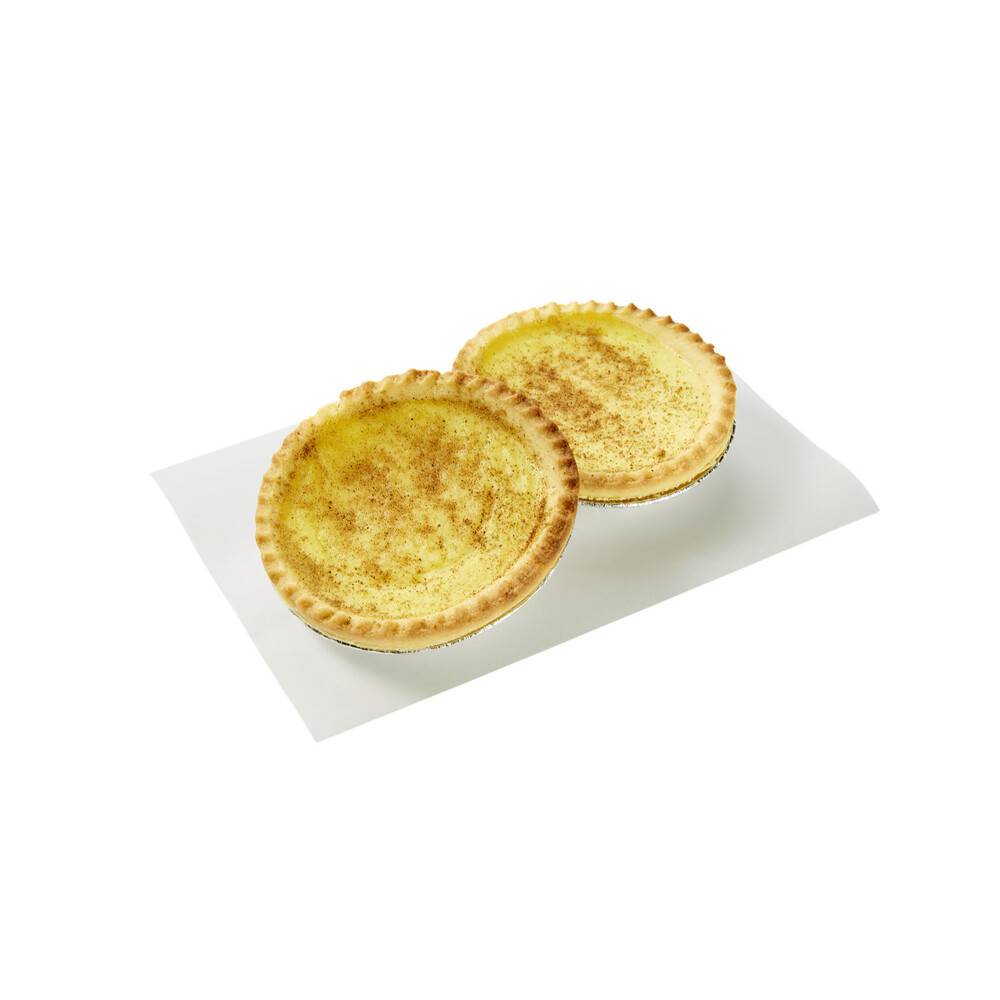 Coles Bakery Custard Tarts (2 pack)