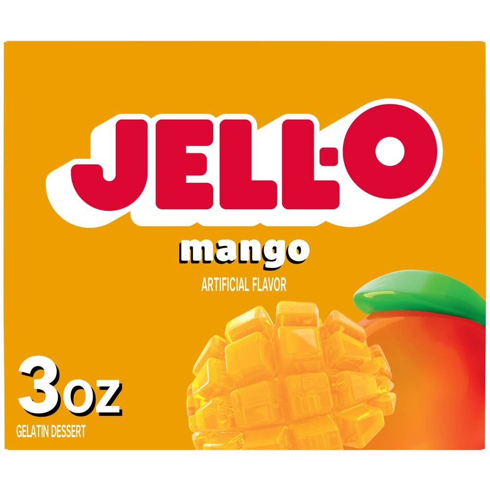 Jell-O Gelatin Dessert Mango Mix (3 oz)