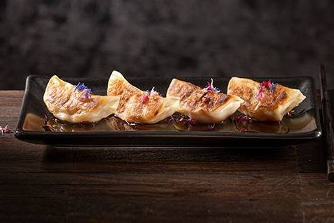 Gyoza mit Shrimps