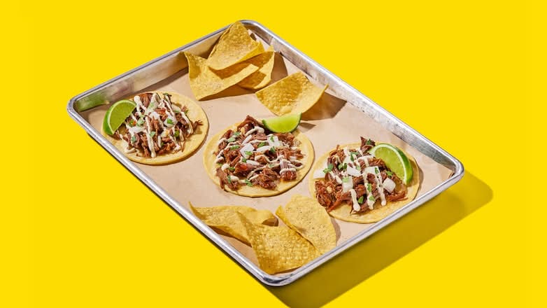 Barbacoa Street Taco Trio