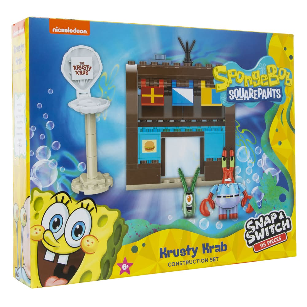 Spongebob Squarepants Build Set Krusty Krab