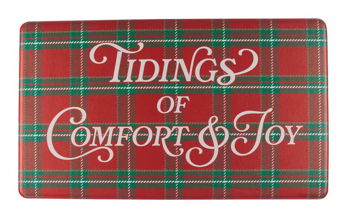 Christmas Printed Kitchen Mat Assorted