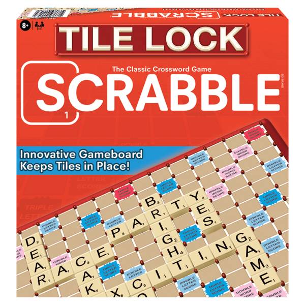 Winning Moves Tile Lock Scrabble, 8Y+